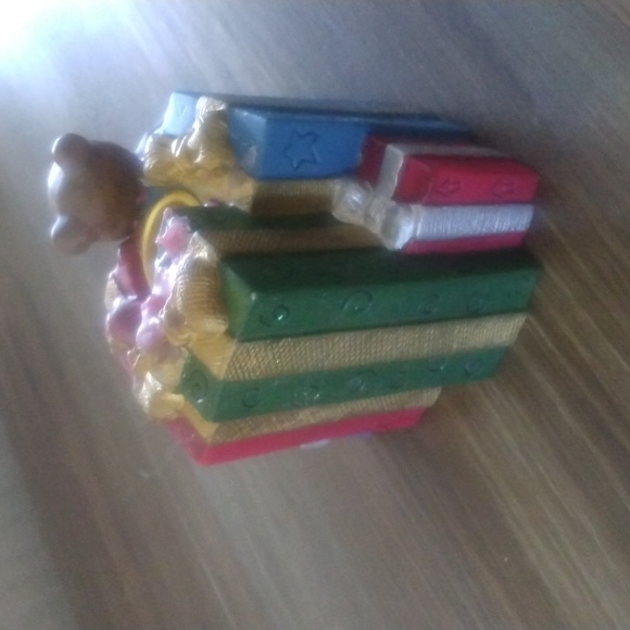 Bear Candle Holder With Santa Candle, Christmas Decor - Picture 10 of 10